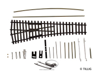 Tillig 83434 - TT - Weiche EW1 15°, links - Bausatz